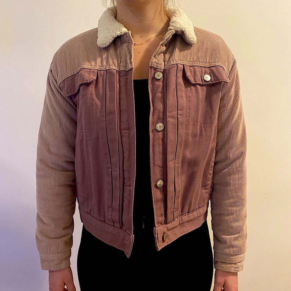 Pull and Bear Pink Jacket